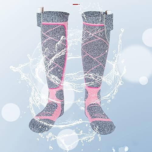 Comior Full Foot grijane čarape, Nadograđene čarape za grijanje za muškarce Žene Termičke čarape punjive baterije Električne grijane