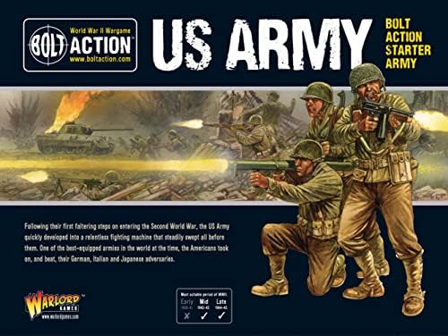 Set plastičnih modela američke vojske 1:56 iz Drugog svjetskog rata od