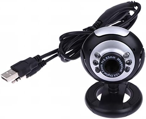 USB 50.0 M 6 LED Web kamera kamera s ugrađenim MIC -om za radne površine prijenosnog računala
