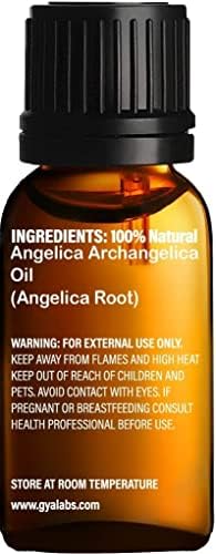Angelica korijensko ulje za podizanje raspoloženja i narančasto esencijalno ulje za set difuznog difuz - čista terapeutski stupanj