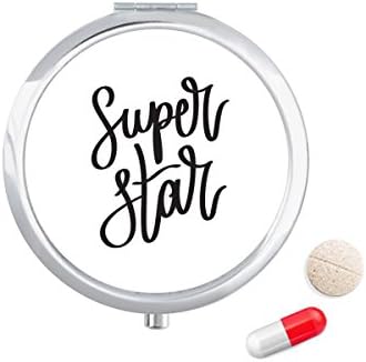 Superstar citat kutija za tablete džepna kutija za pohranu lijekova spremnik za doziranje