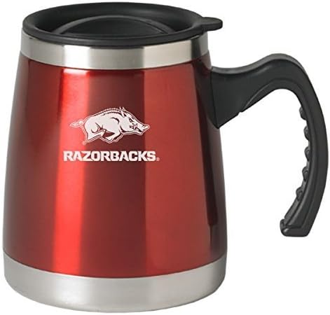 16 oz nehrđajućeg čelika kava - Arkansas Razorbacks