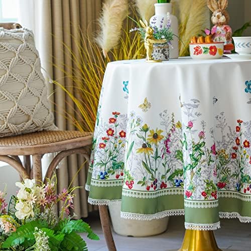 Sutavia tablecloth Print tkanina suncokret lišće stol stol kuhinja blagovaonica stol pokrovna seoska kuća za stol