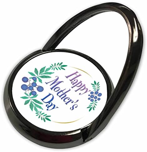 3Drose Slika riječi Sretni majki Dan s Berry Vijetom - Telefonski prstenovi