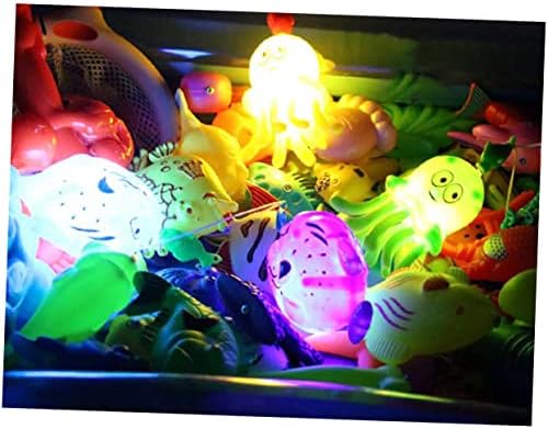 Toyandona 5pcs Obrazovne igračke simulirane električne bljeskalice magnetske igračke za malu djecu za djecu obrazovne potrepštine riba