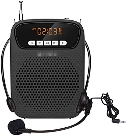 LXXSH 15W prijenosno pojačalo glasa ožičeni mikrofon FM Radio Aux Audio Snimanje Bluetooth zvučnika za učitelje instruktora
