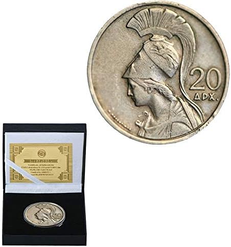 1973. Grčka komemorativna novčića Athena kolekcija reljef bakrena niza legura legura plameni Phenix poklon više promišljenog/srebra/kao