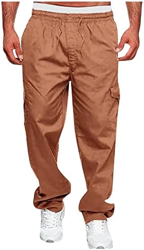 Muške teretne hlače, muške sportove ležerne hlače za trčanje lagane planinarskih hlača Vanjske hlače