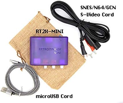Retrotink 2x mini s n64/snes s-video kabelom