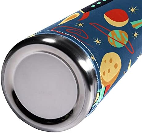 Šalica za kavu, termos, putnička šalica, kava za kavu, izolirana šalica za kavu, Starry Star Galaxy Planet Spaceship Šareni uzorak