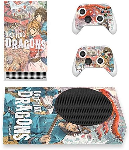 Drifting Dragons Anime Game Console Series S konzola i set kože Kontrolera, komplet za omot kože