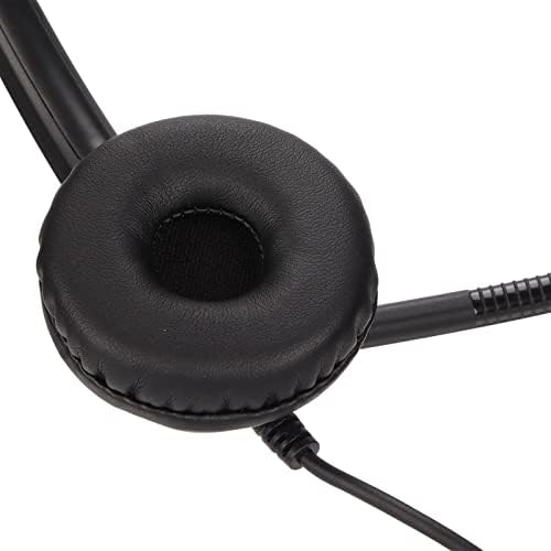 Botegra 2,5 mm telefonske slušalice, lakatni utikač Fleksibilna traka za glavu Poslovne slušalice jednostrano smanjenje buke za korisničku