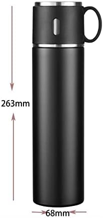 N/A izoliran od nehrđajućeg čelika držite hladne termos čašice vakuumske tikvice s dvostrukim zidom