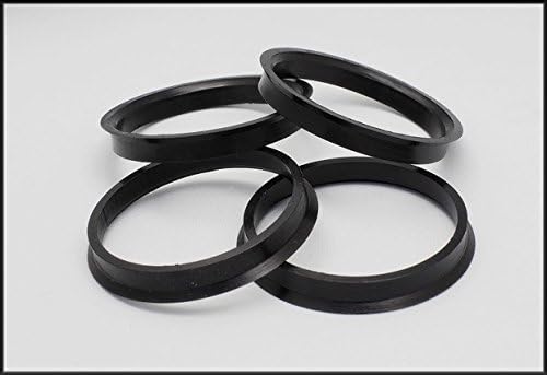 4 PCS Polikarbonatni hubcentrični prstenovi Hub Centric Rings 56.10x72.62mm