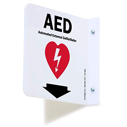SmartSign AED projicirani znak | 6 x 6 akril