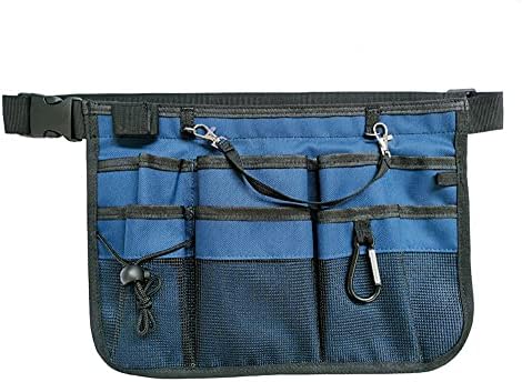 Vrtlarski alat za vrećicu podesivi remen Podesivi alat Organizator pregača s 8 džepova za viseće torbice pojas