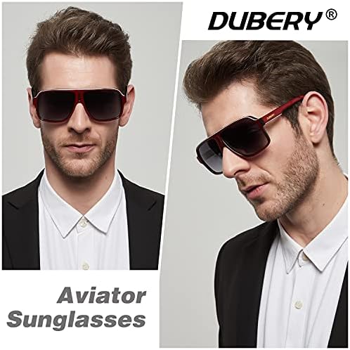 Muške predimenzionirane aviatorske sunčane naočale s velikim polariziranim lećama 9103