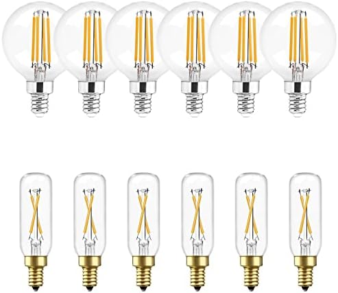 LED žarulja od 40 vata od 916.5. 12 s podesivom svjetlinom žarulje-globusi i žarulje-lusteri ekvivalent od 60 vata meka topla bijela