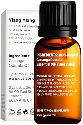Ylang ylang esencijalno ulje za kožu i ylang ylang roll na setu - čisti terapeutski stupanj esencijalnih ulja - 2x10ml - GYA laboratorij