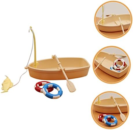 OpeRaTacx 2 sets Doll House Swimning Ring Plivanje ploveti za djecu ribarski brod model Dječje plastike