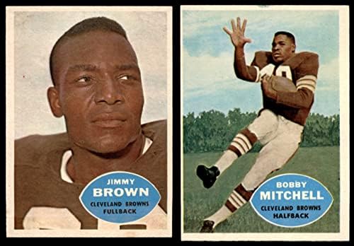 1960. Topps Cleveland Browns Team Set Cleveland Browns-FB ex/Mt Browns-FB