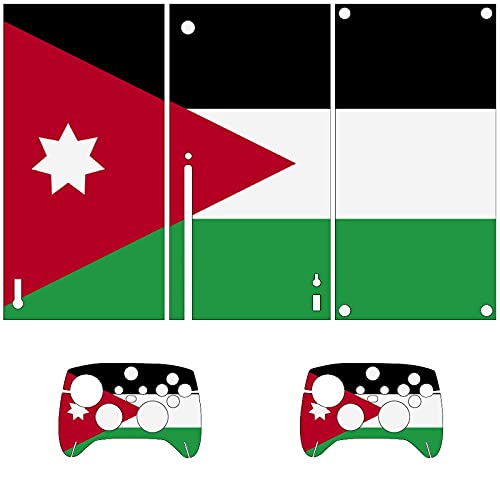 Jordan Flag Xbox SeriesX konzola i kontrolera kože vinil naljepnica naljepnica za naljepnicu za naljepnicu