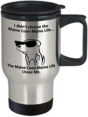 Maine Coon mama putnička šalica