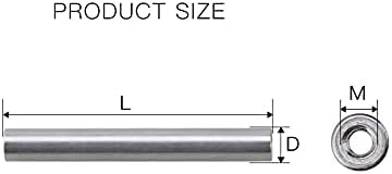 Aluminijski razmaknik stupac 10 jedinica m3 x 4-100 mm zalihe aluminijskih zaliha okrugli razmaknici model za odvajanje vijaka mali