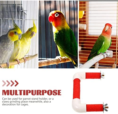 Ipetboom u oblikovanom ptičjem ptičjem grickalicama s brušenjem kandži za papaža za papagetske papagetske papagetske kockatiele