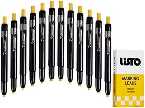 Paket Liste 1620 Olovke za olovke za oznaku/mast/Kina Olovke za označavanje olovaka/voštane olovke - žuta, kutija od 12 sa 72 punjenja
