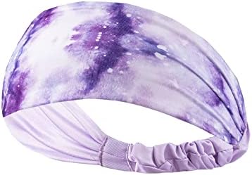 Sportska traka za glavu Trčanje kondicije za apsorbiranje znoja bez klizanja antiperspirant joga teniska traka za glavu kosa turban