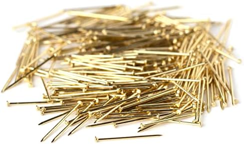 Rođak DIY zlato, veličina 8, 500 komada sekvo -pins