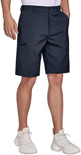 Puli muške golf hibridne haljine kratke hlače casual chino rastezanje ravno prednje lagane lagane suhe s džepovima