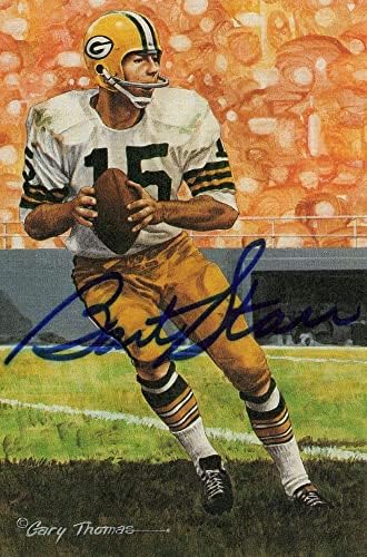 Bart Starr potpisao je autogramiranim razglednicama Art Packers JSA AG39637