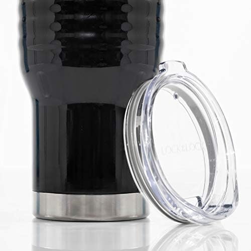 Lock & Lock od nehrđajućeg čelika dvostruki zid vakuuma izolirano bez BPA netoksične putničke šalice za hladna pića i vruća pića, 25oz,