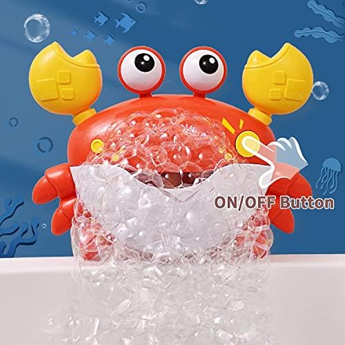 DWI Dowellin Crab Crab Maker za kupanje igračke za dječju kadu, Malemici za kupanje Mašine Strojne igračke s glazbenim pjesmama, kade