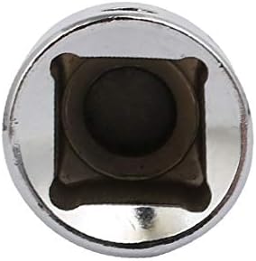 Šesterokutna glava X-DREE H7 duljine 54 mm s trga pogon 1/2 za udar utora Cr-V (H7 Cabeza hexagonal 54mm Socket impacto de cuadrado