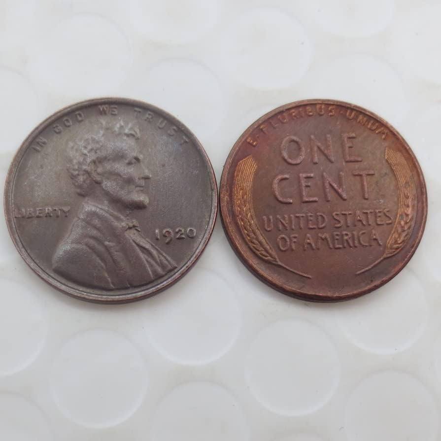1920. američki Lincoln Cent Strani kopija Komemorativna kovanica