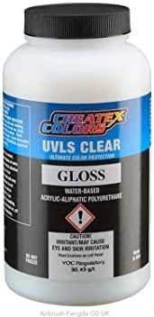 Createx 4050 Gloss Ultra-Violet Svjetlo stabilizator Clear 16oz by Spraygunner