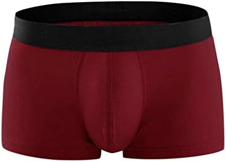 BMISEGM bokser kratke hlače za muškarce pakirajte mušku modu 6er paket šareno udobno 95% pamučno donje rublje plus deblo veličine
