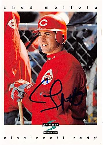 Skladište autografa 622088 Chad Mottola Autographid Baseball Card - Cincinnati Reds - 1996 SCOR.23