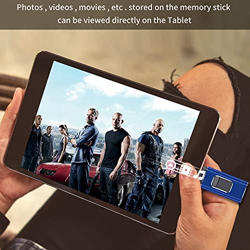 USB Flash Drive Photo Stick, USB 3.0 memorijski štap za fotografije, 1000 GB Photostick palca DriveCompatibible s telefonom/PC/PAD