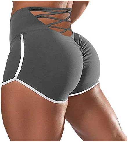 Dfhyar gamašci biciklističke kratke hlače za žene Capris trening kompresija žene klizne joga hlače Sportske vježbe