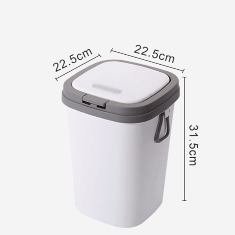Nova kanta za smeće dnevni boravak kuhinja kupaonica toalet uska kanta za smeće za pohranu papira košara za smeće s poklopcem kanta