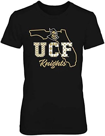 Fanprint UCF Knights Tank Top - Pisma s uzorkom - obris države