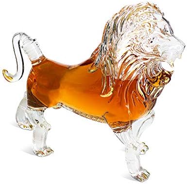 Bokal za viski i vino-prekrasan profil lava od 500 ml-bokal za viski, Vinski viski ili liker