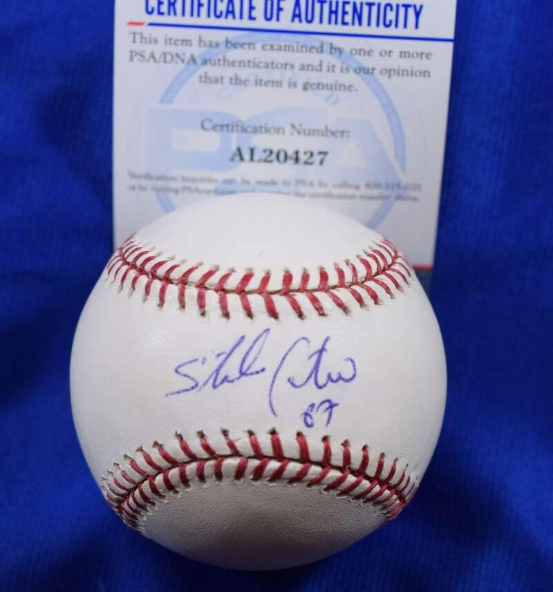 Starlin Castro PSA DNA Coa Autogram Major League OML potpisao bejzbol