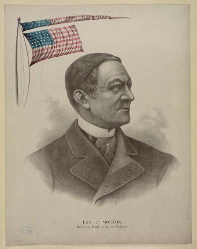 Foto: Levi P. Morton, republikanski kandidat za potpredsjednika, američki političar, C1888