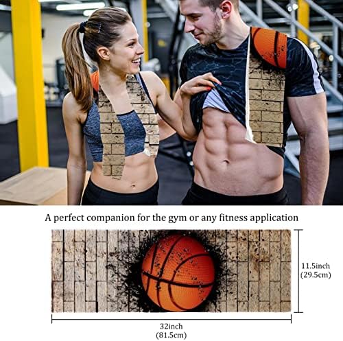 Lorvies košarkaša bejzbol nogometnih ručnika za mikrofiber u teretani sportski fitnes vježbanje ručnik za znoj brzo sušenje 2 pakiranja