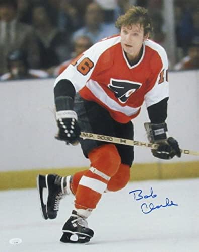 Bobby Clarke Hof Autografirani 16x20 Photo Philadelphia Flyers JSA - Autografirane NHL fotografije